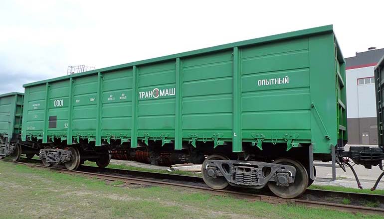 Open wagon/ Gondola car made for clients from Ukraine.